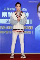 蕭敬騰出席水神公益活動。（記者邱榮吉/攝影）