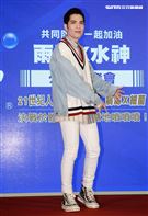 蕭敬騰出席水神公益活動。（記者邱榮吉/攝影）