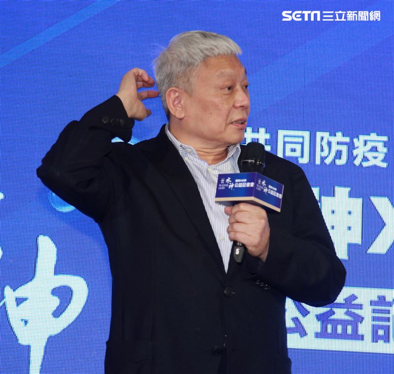 旺旺集團董事長蔡衍明。（記者邱榮吉/攝影）