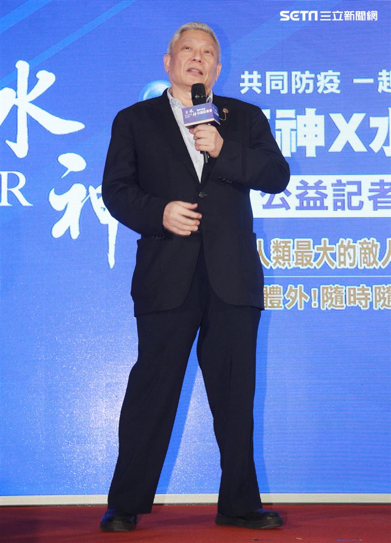 旺旺集團董事長蔡衍明。（記者邱榮吉/攝影）