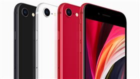 iPhone SE新機支援無線充電蘋果15日發表第2代iPhone SE平價手機，備有黑色、白色與（PRODUCT）RED紅色可選，支援Qi認證充電器的無線充電功能及快速充電功能。（蘋果提供）中央社記者吳家豪傳真 109年4月15日