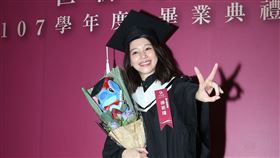 徐若瑄畢業典禮。（記者林士傑/攝影）