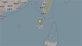 10天內8度飛台灣南部海域！　美軍RC-135U偵察機 圖／翻攝自推特