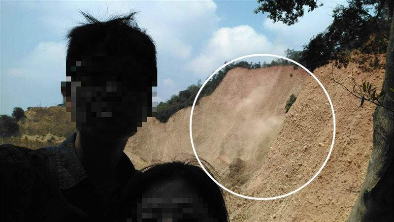 新北警墜谷畫面曝　一陣煙…人沒了