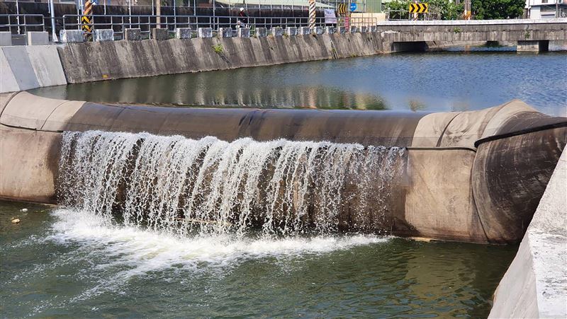 農委會補助治水患　永安圳水閘門啟用