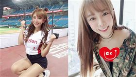 巫苡萱,啦啦隊,職棒,酸民,賣奶(翻攝自 巫苡萱苡萱 IG)
