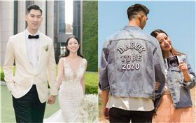 毛加恩,羅雯,懷孕（圖／傑星提供、翻攝自羅雯IG）