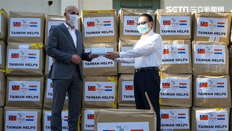 28萬枚口罩到了　巴拉圭：謝謝台灣