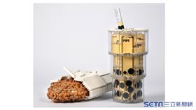 LEGO官方臉書近期分享一組「正港台灣味」的作品。（圖／積木國王　大黑白授權提供）