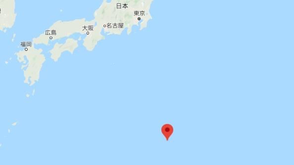 日本小笠原群島規模6.9地震