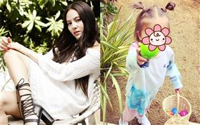  日本混血名模道端潔西卡（Jessica Michibata）／2歲女兒Joy/翻攝自IG