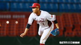 ▲陳禹勳8局上挨2轟。（圖／記者林聖凱攝影）