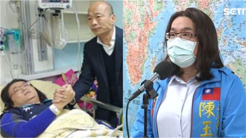 夾手爆紅！陳玉珍：民調高不須搏版面