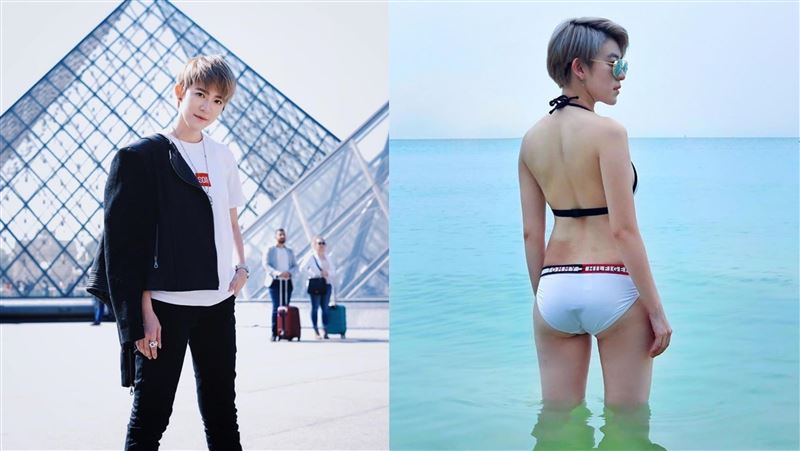女星穿比基尼遭酸人妖　露正面嗆酸民