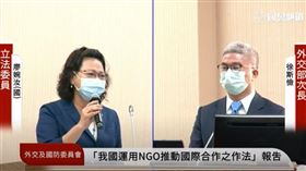 廖婉汝、徐斯儉（圖／翻攝自國會頻道）