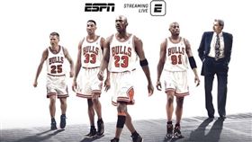 喬丹紀錄片《最後之舞》近日開播。（圖／翻攝自推特）