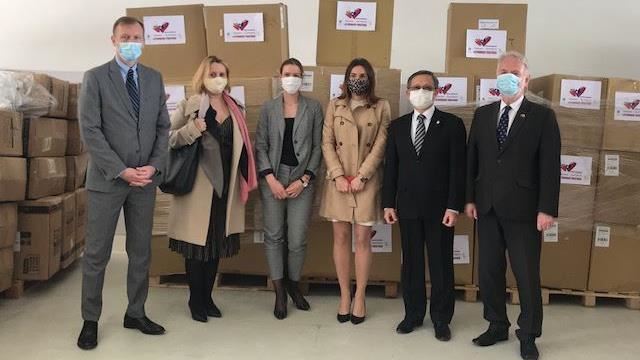 20萬片口罩抵達　斯洛伐克致謝台灣