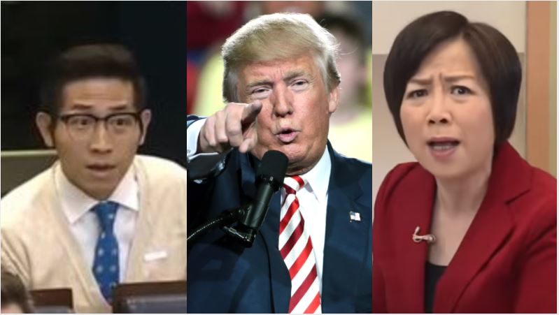 「台記者」遭川普趕出！黃智賢怒吐…