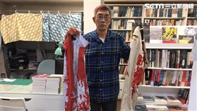 林榮基,潑漆,台北,銅鑼灣書店　記者李依璇攝影