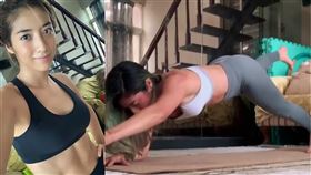 瑞瑪席丹教授練腹肌方法，3分鐘內做出8個動作。（圖／翻攝自瑞瑪席丹IG）