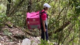 北大武山,外送,熊貓,導航(翻攝自 爆廢公社)