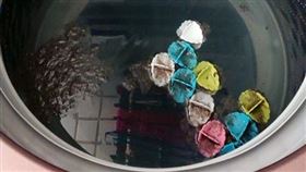 槽洗淨,洗衣機,漂浮物,撿到寶(翻攝自 爆怨公社)