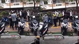 違停師祭膠帶綁車　衝突影片曝網瘋傳