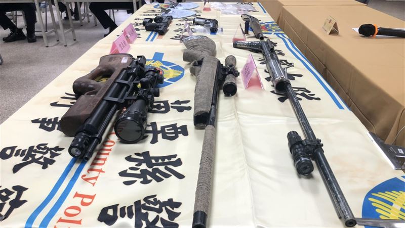 防疫兼顧治安　苗栗肅槍掃毒查7槍械