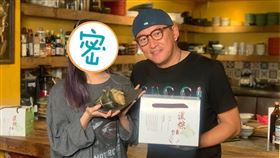 詹姆士與21歲女兒鄭羽涵。（圖／詹醬提供）