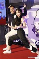 張克帆和王欣晨（Amanda）出席生活工場活動。（圖／記者林聖凱攝影）