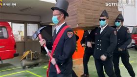 消防隊也跟風抬棺材梗！邊跳邊教逃生正確觀念
