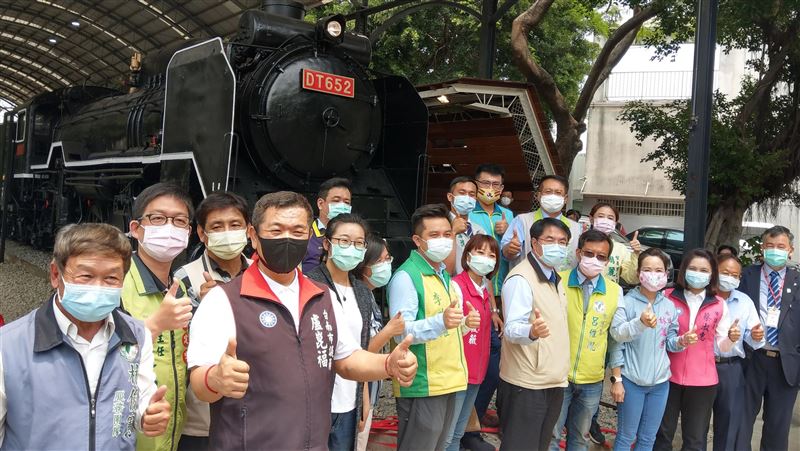 台南日治蒸汽機關車　修完重現風采