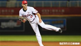 ▲樂天桃猿先發投手卡本特。（圖／記者林聖凱攝影）