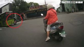 女騎士慘叫一聲　遭闖紅燈公車撞飛