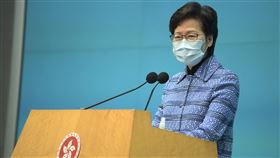 林鄭月娥盼新局長協助香港走出困局香港行政長官林鄭月娥22日向媒體介紹5位新任局長，期望他們協助香港走出困局。（港府新聞處供圖）中央社記者張謙香港傳真　109年4月22日