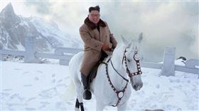 （圖／翻攝自微博）中國,北韓,長白山,白馬王子,金正恩