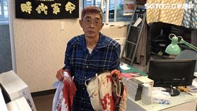 林榮基遭潑漆　記者李依璇攝影