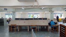 嘉義市圖書館實施梅花座（1）