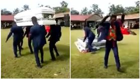 迦納,送葬,棺材,遺體,跳舞（圖／翻攝自YouTube）