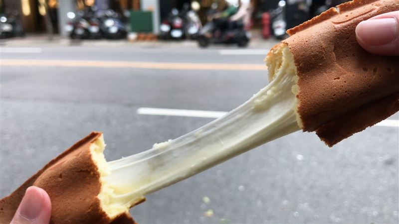 牽絲雞蛋糕 起司控大喊受不了