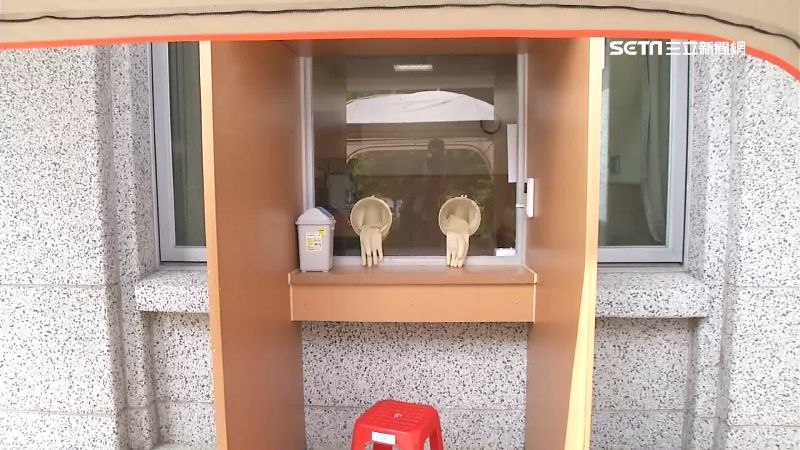 隔出距離　組合屋改建「防疫檢疫亭」