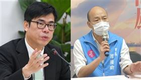 回應韓國瑜普篩醫護？陳其邁：普篩偽陽性問題恐有巨大恐慌（組合圖／資料照）