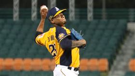 中信兄弟先發投手米蘭達。（圖／中信兄弟提供）