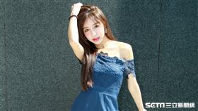 空姐Rita三立新聞網專訪。（記者邱榮吉/攝影）