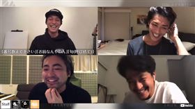 錦戶亮忽然出個餿主意，要四人一起露GG。（圖／翻攝自YouTube）