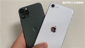 圖／記者谷庭攝,iPhone SE實測