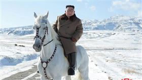 （圖／翻攝自微博）中國,北韓,長白山,白馬王子,金正恩