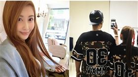 愷樂澄清，與羅志祥的合照（右），兩人穿得並非情侶裝。（圖／翻攝自愷樂臉書、羅志祥Instagram／合成）