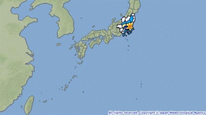 地牛翻身！日本關東規模4.8地震
