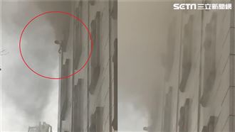 林森錢櫃濃煙竄天　掛牆外求救畫面曝